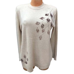 Sweter damski okrągły M/L-XL/2XL