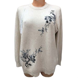 Sweter damski okrągły M/L-XL/2XL