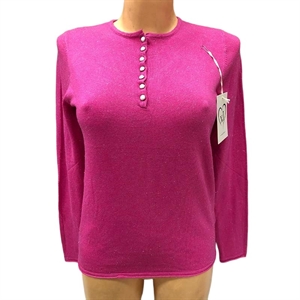 Sweter damski okrągły