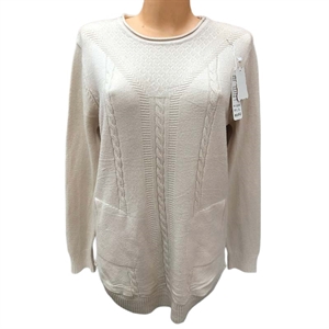 Sweter damski okrągły L/XL 2XL/3XL