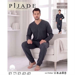 Piżama męska ocieplana  M-3XL