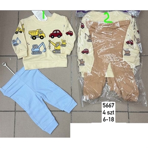 Komplet niemowlęcy produkt Turecki  6-18M