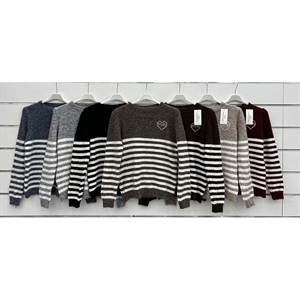 Sweter damski okrągły