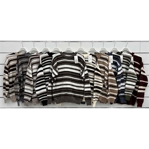 Sweter damski okrągły