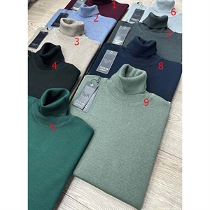 Sweter męski z golfem  3XL-5XL