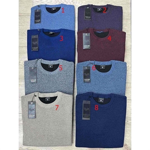 Sweter męski okrągły  L-3XL