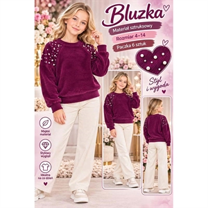 Bluza dziewczęca 4-14 lat