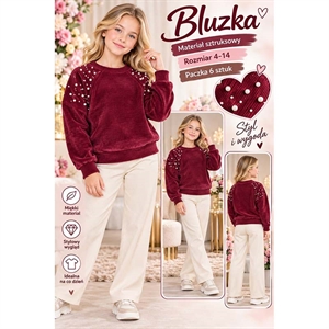 Bluza dziewczęca 4-14 lat