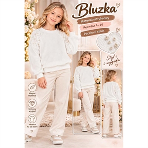 Bluza dziewczęca 4-14 lat