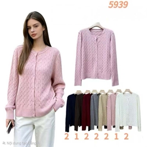 Sweter damski zapinany na guziki