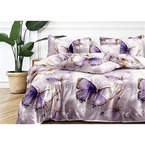 Komplet pościel Satyna bawełna 3cz 180x200cm