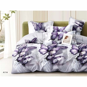 Komplet pościel Satyna bawełna 3cz 180x200cm