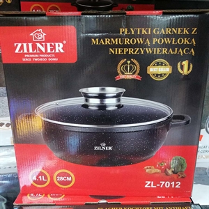 Płytki garnek z marmurową powłoką nieprzywierającą