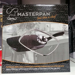 Patelnia grillowa z powłoką nieprzywieralną