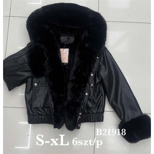 Kurtka damska z futerkiem  S-XL