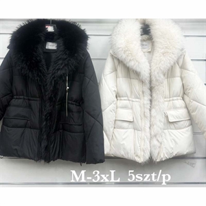 Kurtka damska z futerkiem  M-3XL