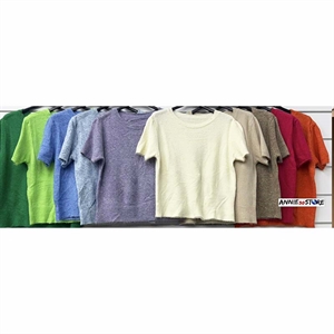 Sweter damski z krótkim rękawem