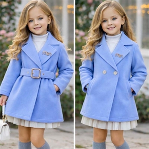 Płaszcz dziewczęcy  4-14 lat