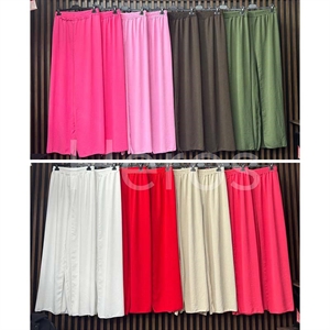 Spodnie szerokie nogawki damskie produkt Włoski