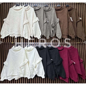 Sweter damski z golfem