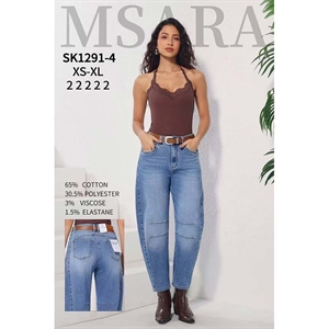 Jeansy damskie M'sara  XS-XL