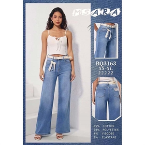 Jeansy szerokie nogawki M'sara  XS-XL