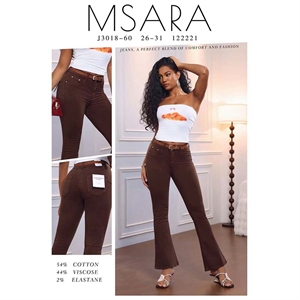 Jeansy dzwony damskie M'sara  26-31