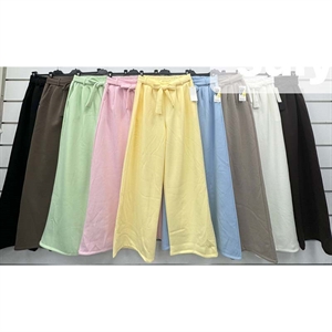 Spodnie damskie szerokie nogawki - Produkt Włoski