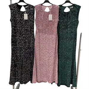 Sukienka damska z cekinami produkt Włoski