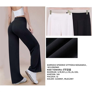 Spodnie szerokie nogawki damskie  S/M-XL/2XL