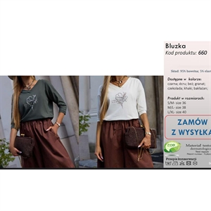 Bluzka damska 36-38-40