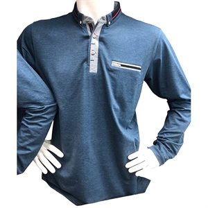 Bluzka męska z długim rękawem (L-3XL)