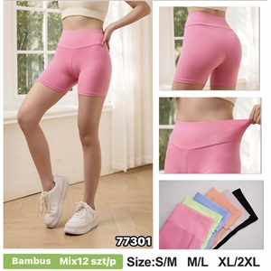 Krótkie legginsy bambusowe (S-2XL)