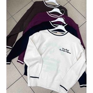 Sweter damski okrągły