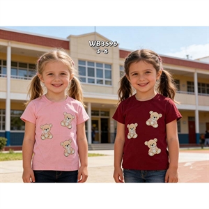 Koszulka dziewczęca  3-8 lat