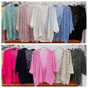 Narzutka swetrowa damska