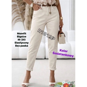 Jeansy damskie Big Size  M-3XL