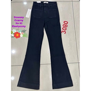 Jeansy dzwony damskie  XS-XL