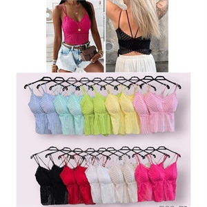 Bluzka crop top damski produkt Włoski