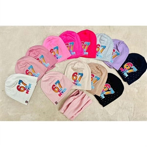 Komplet Czapka + Komin