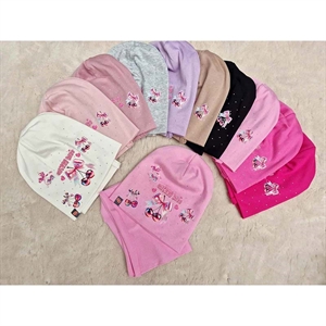 Komplet Czapka + Komin