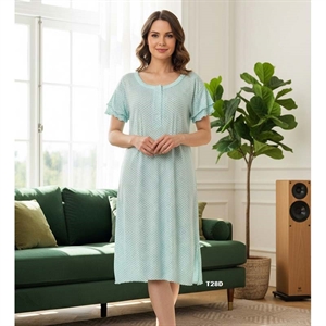 Koszula nocna damska BAWEŁNA (M-3XL)
