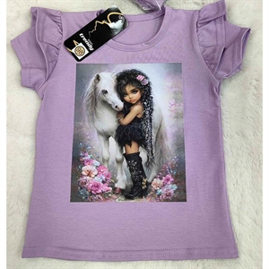 Koszulka dziewczęca (98-146)