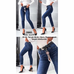 Jeansy damskie  25-30(36-44)