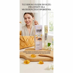 Tuż serum i olejek do oczu