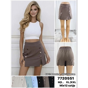Szorty imitujące spódnicę M/L XL/2XL