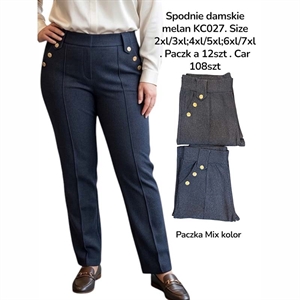 Spodnie damskie Big Size  2XL/3XL-6XL/7XL