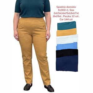 Spodnie damskie Big Size  2XL/3XL-8XL/9XL