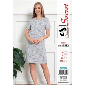 Koszula nocna damska (M-2XL) - Turecki Produkt