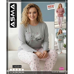 Piżama damska (L-4XL) - Turecki Produkt